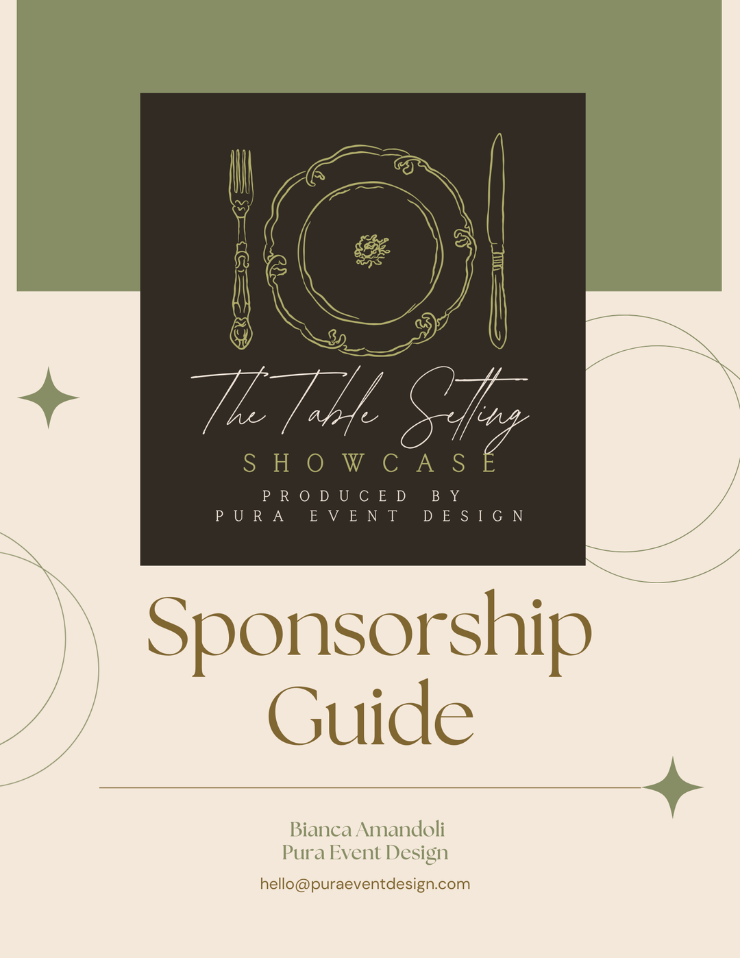 The Table Setting Showcase Sponsorship